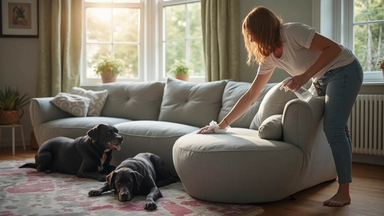 How to Clean Couch Cushions Without Removable Covers