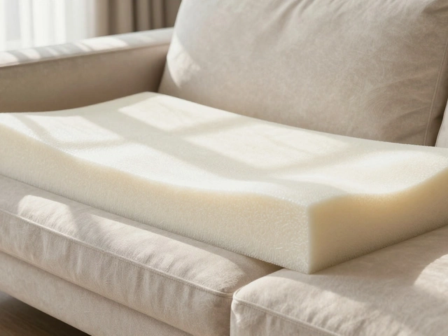 What Is the Difference Between Upholstery Foam and Memory Foam for Sofa Cushions?